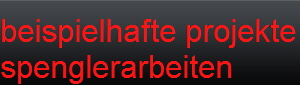 beispielhafte projekte
spenglerarbeiten       