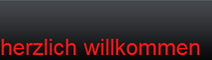 herzlich willkommen