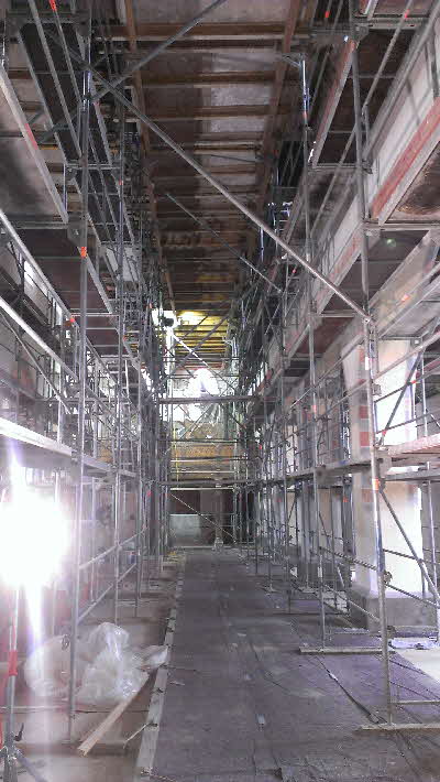 innenr�stung in pfarrgemeinde nagel